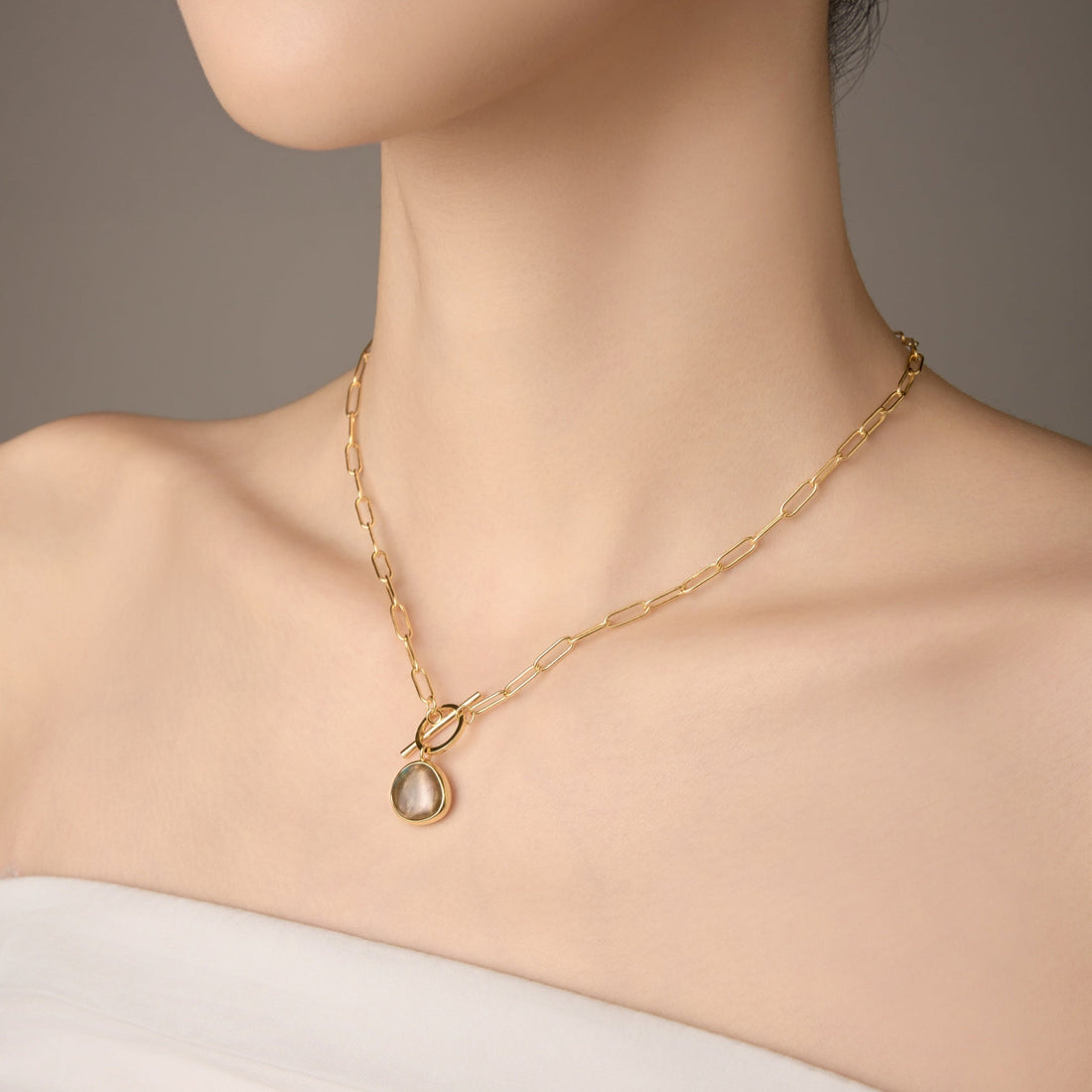 Golden Orbit Necklace