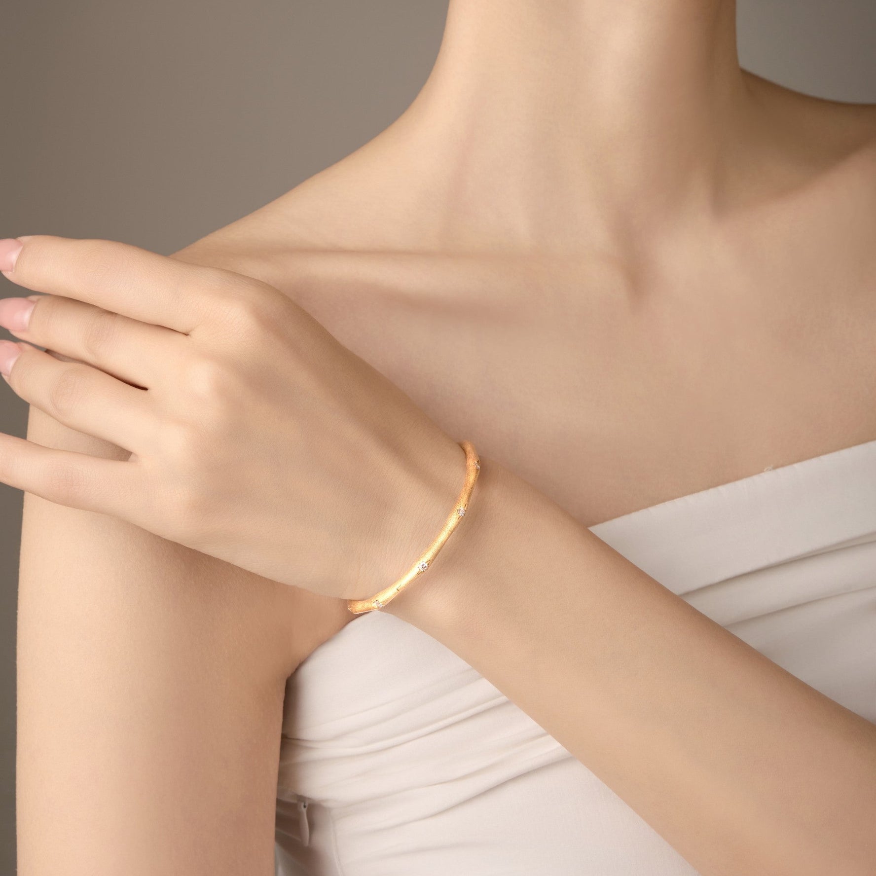 Starbeam Glow Bracelet – 925 Silver with 22K Gold Plating