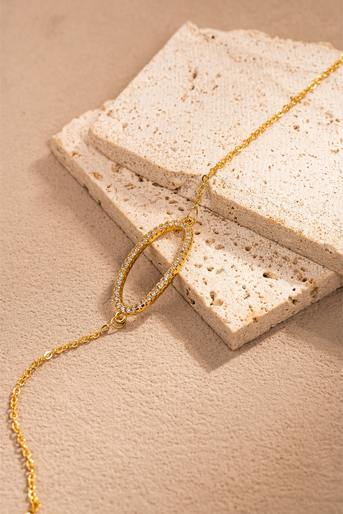 18K Gold Vermeil Oval Radiance Bracelet