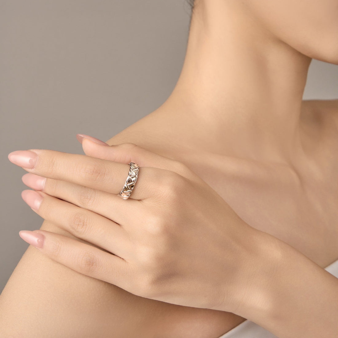 Woven Trace Ring