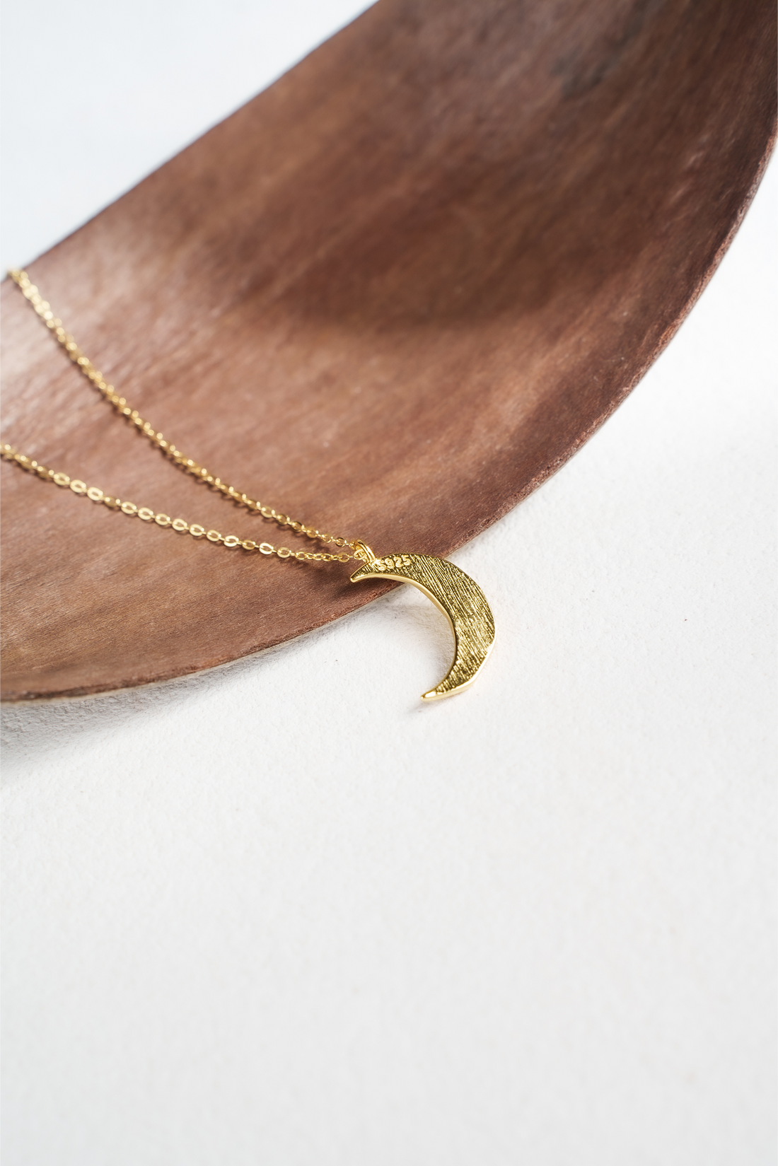 Moonlit Sea Necklace – 925 Silver with 18K Gold Vermeil