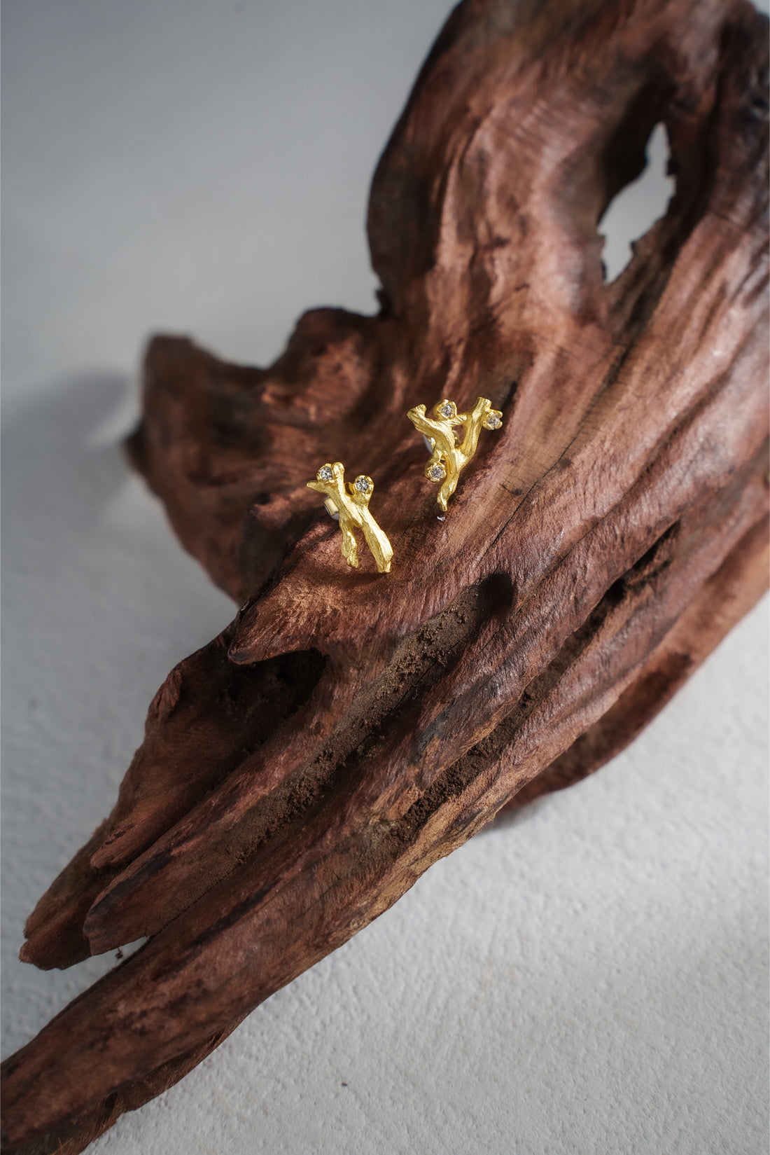 Dancing Silver Flame Earrings
