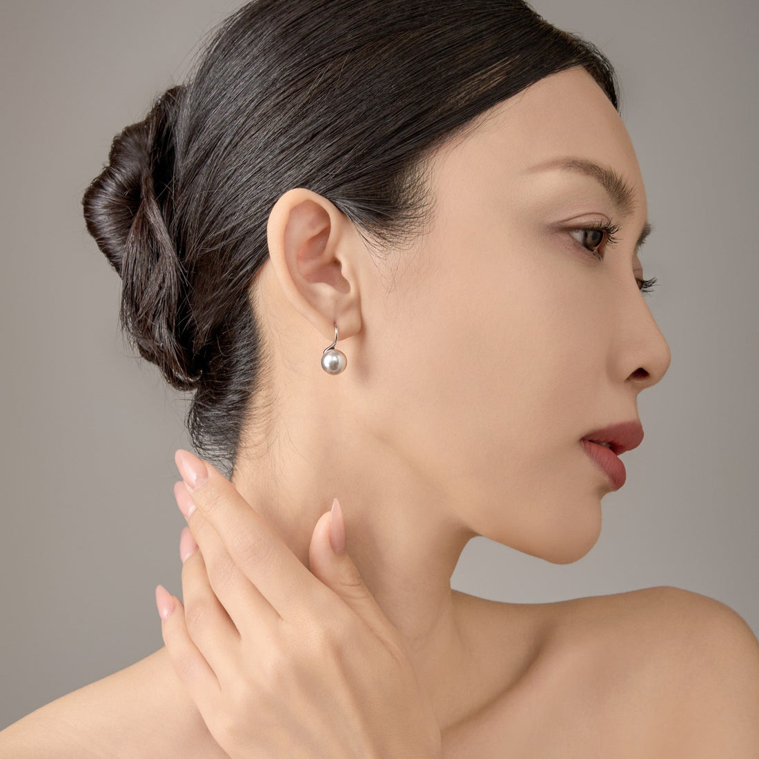 Moonlight Letter Earrings