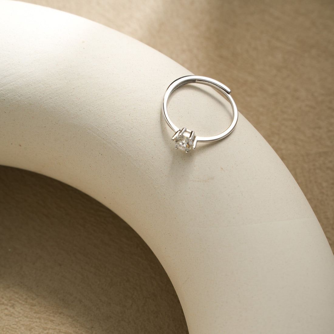 Polaris Moissanite Ring