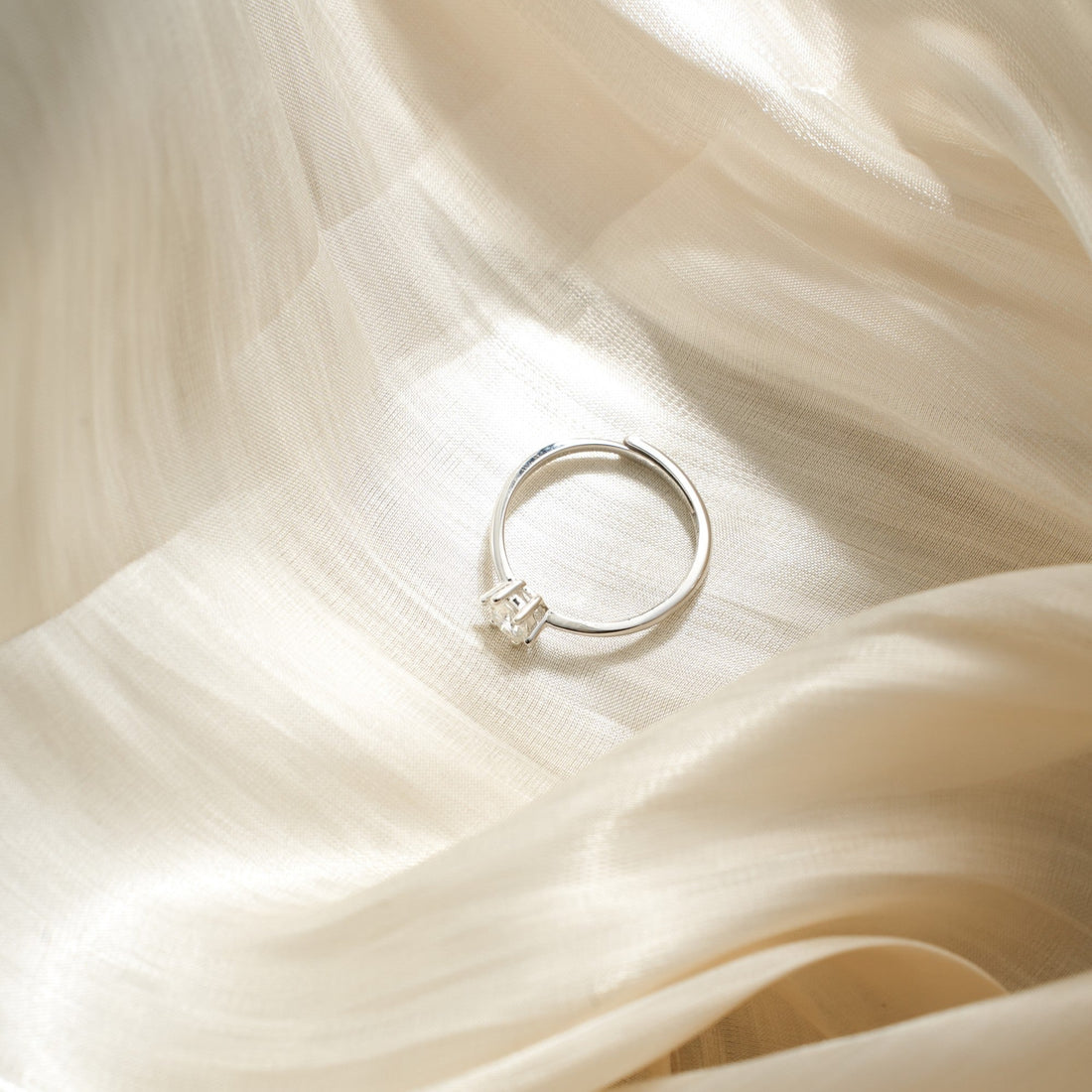 Polaris Moissanite Ring