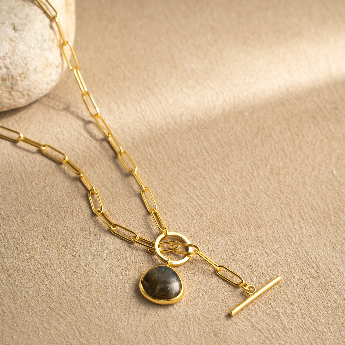 Golden Orbit Necklace