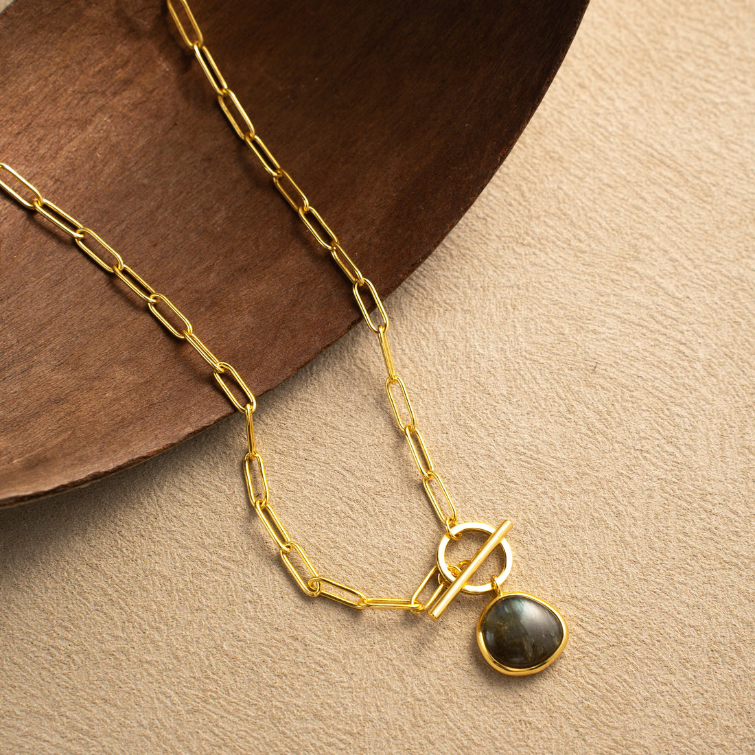 Golden Orbit Necklace