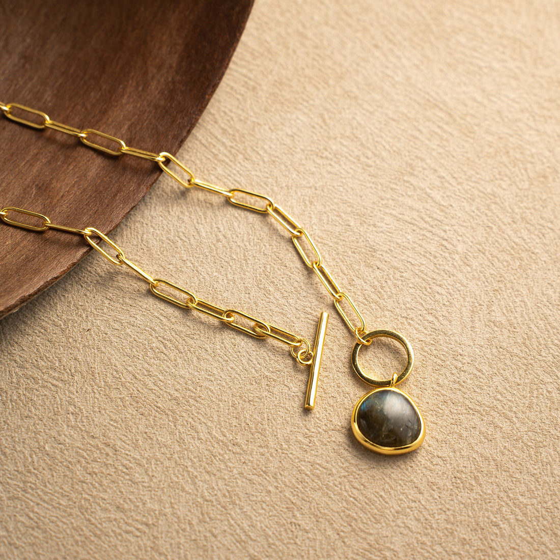 Golden Orbit Necklace