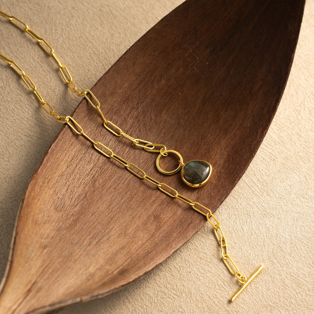 Golden Orbit Necklace