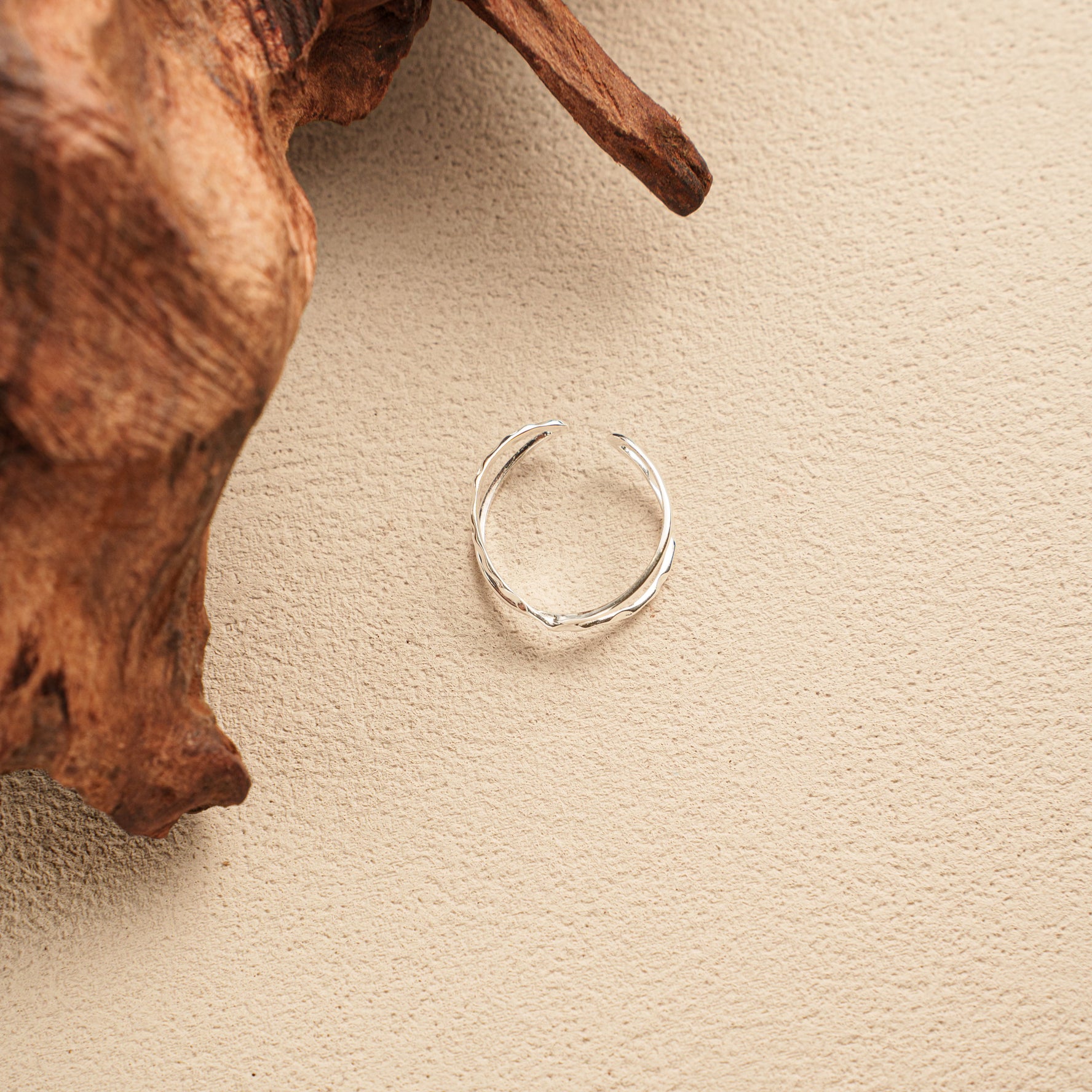 Entwined Light Adjustable Ring