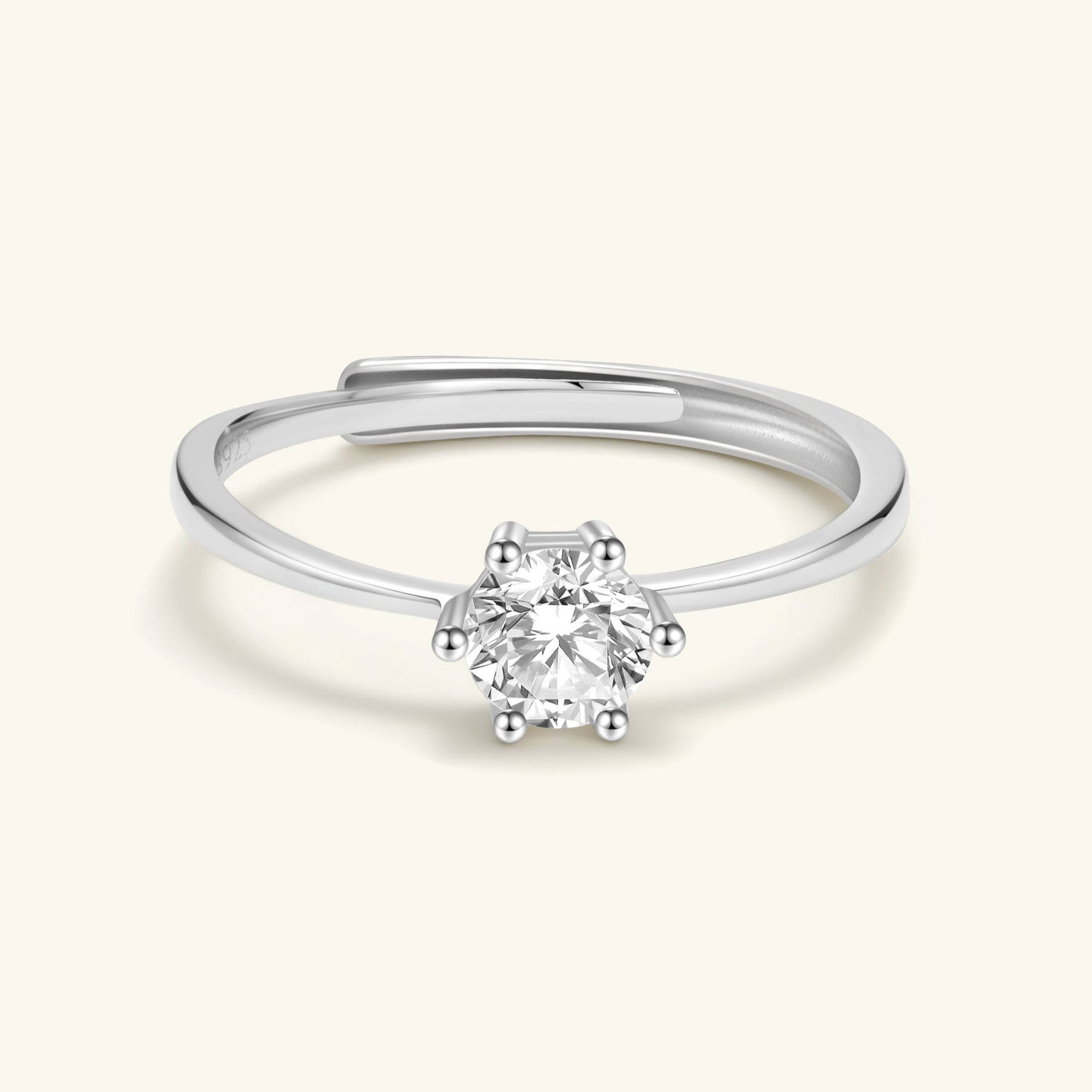 Polaris Moissanite Ring