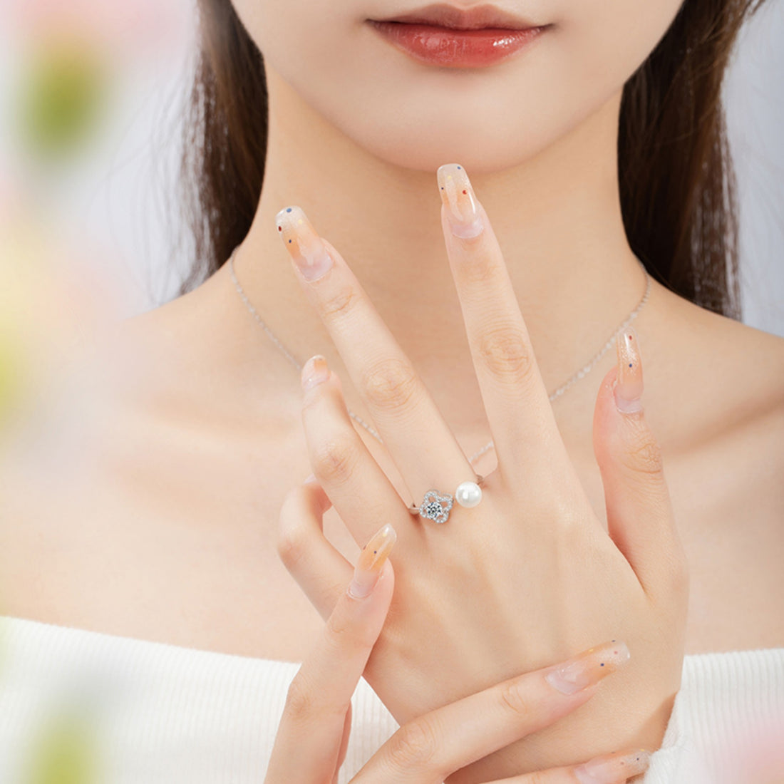 Dewdrop Wish Ring