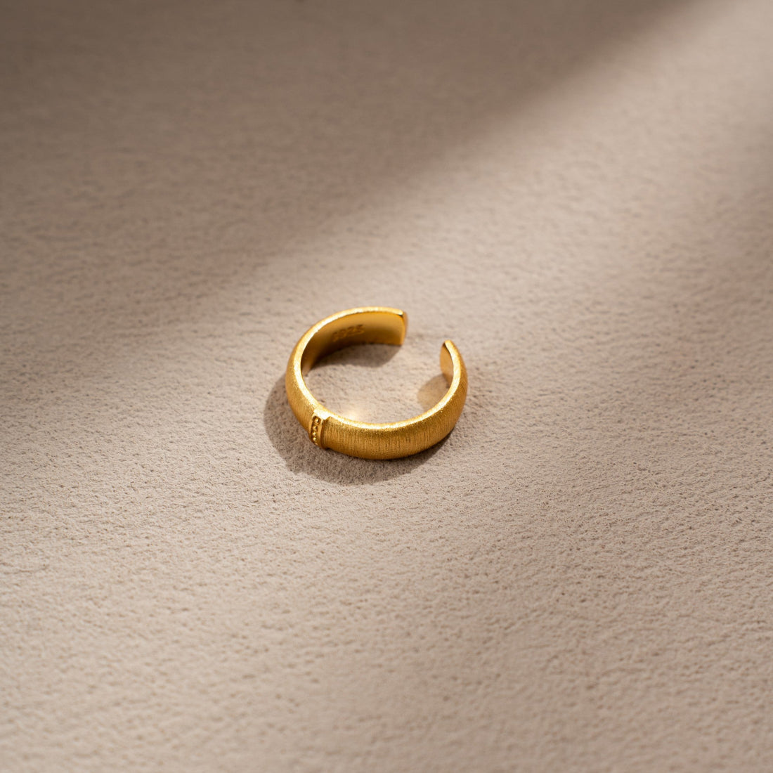 Golden Minimalist Ring