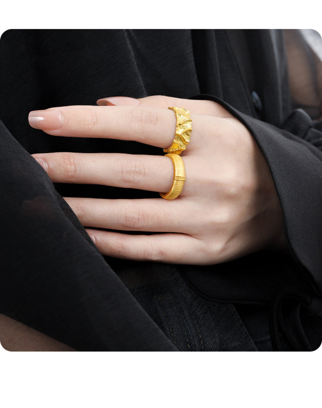 Golden Minimalist Ring