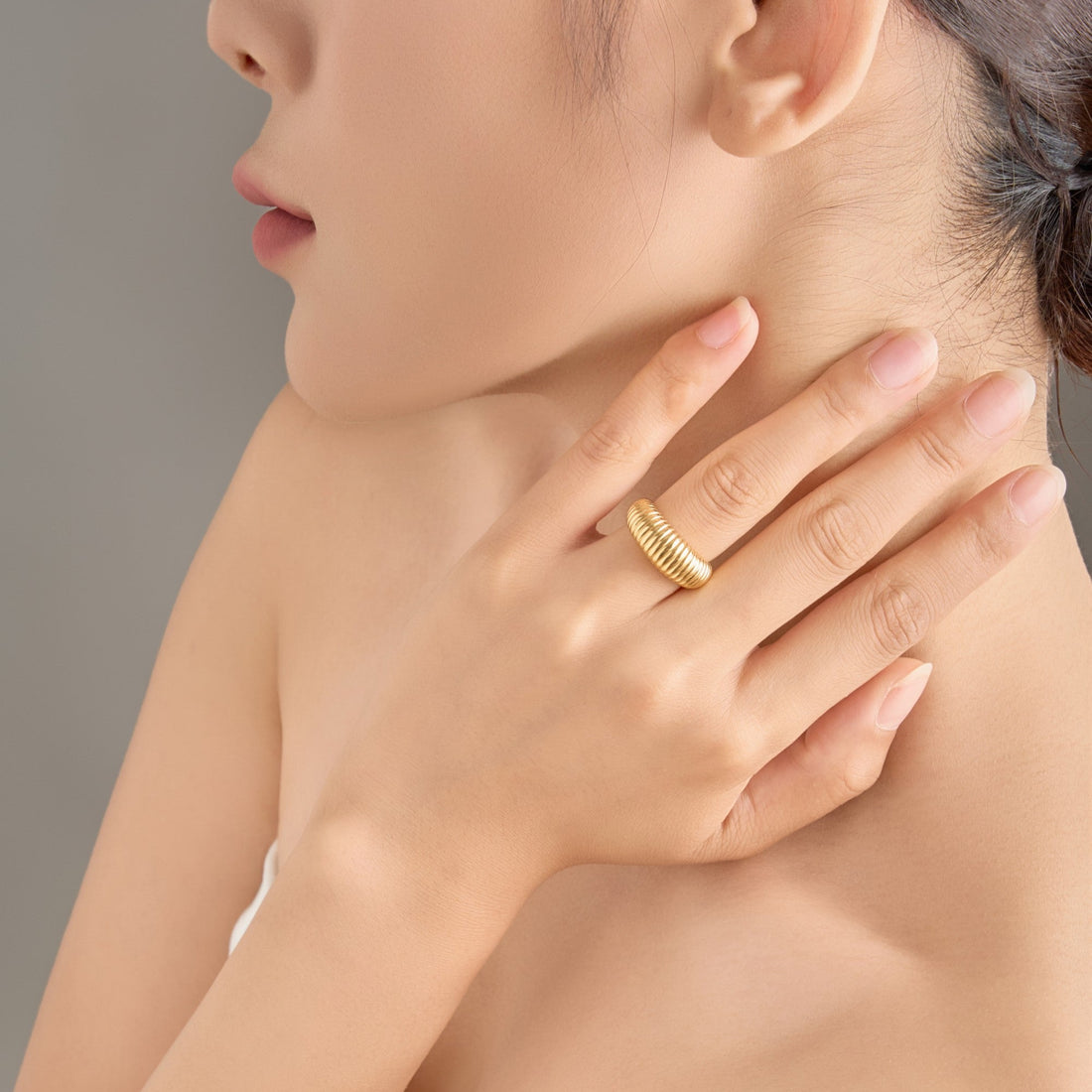 Sunlit Rhythm Ring