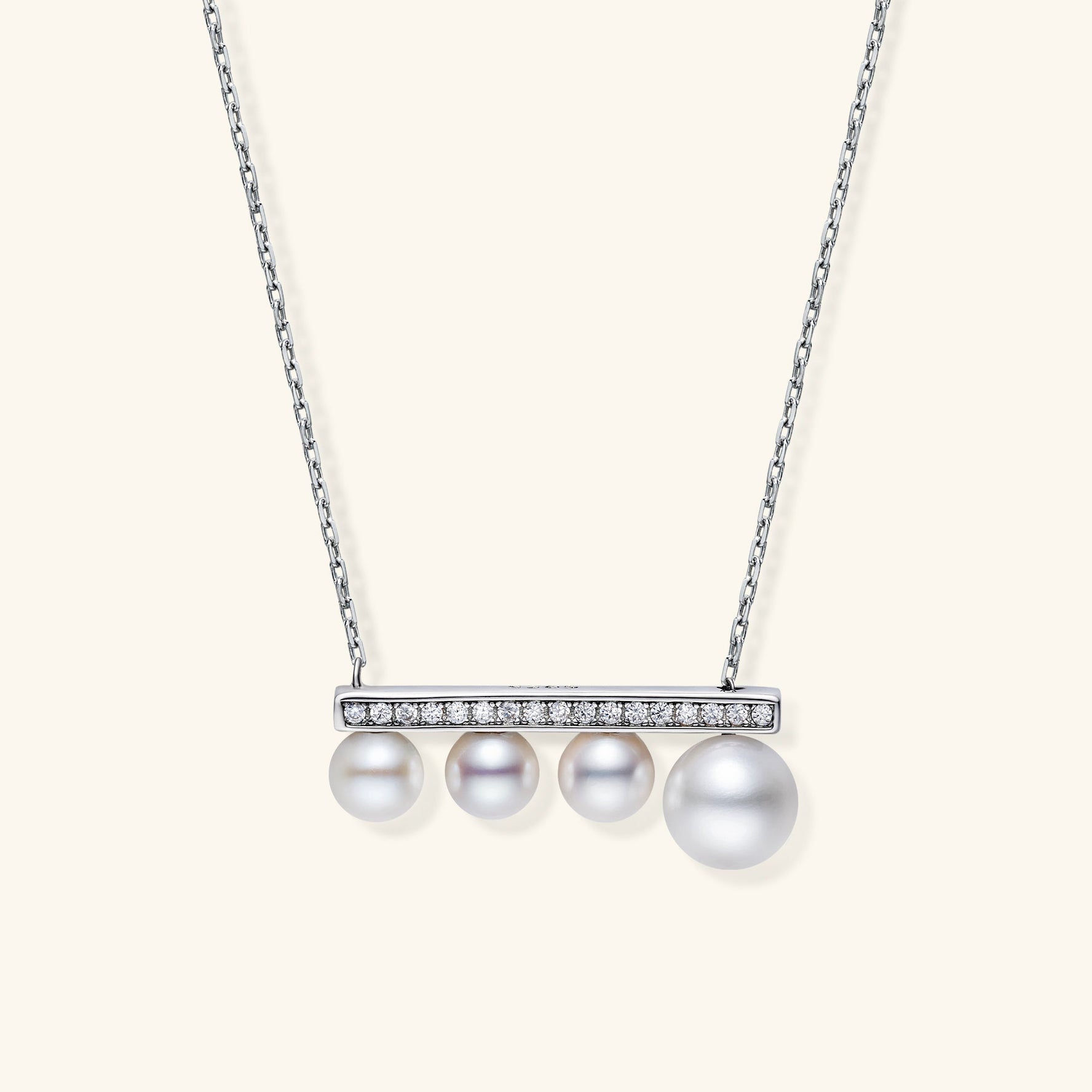 Four-Note Freshwater Pearl Necklace
