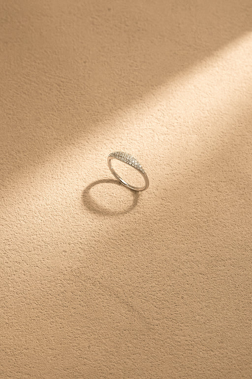 925 Silver Vermeil Starlit Crown Ring
