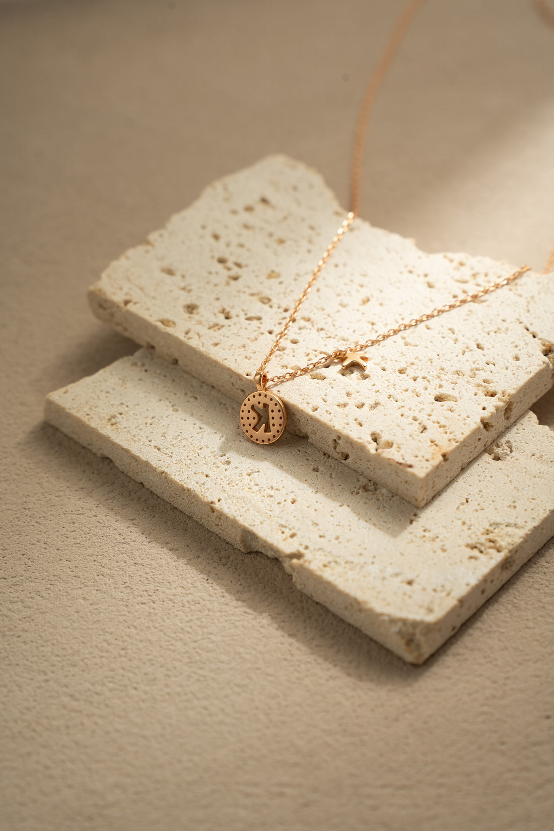 Alphabet Pendant Necklace – Personalized 925 Silver with 18K Gold Plating