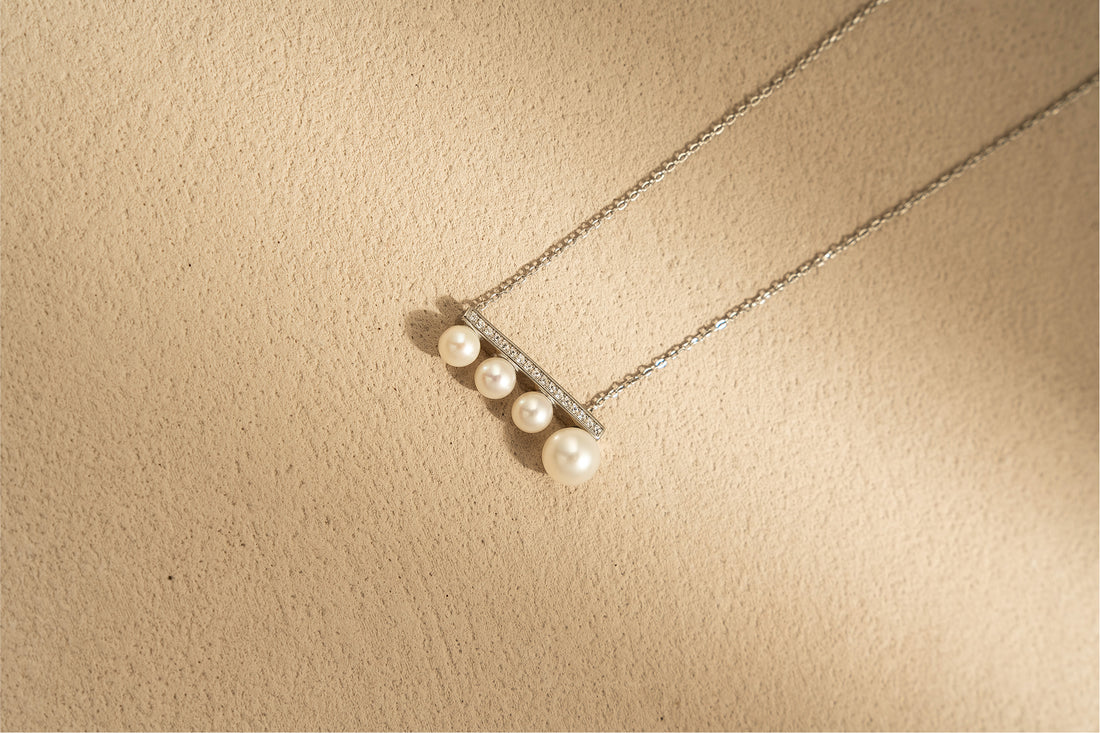 Four-Note Freshwater Pearl Necklace