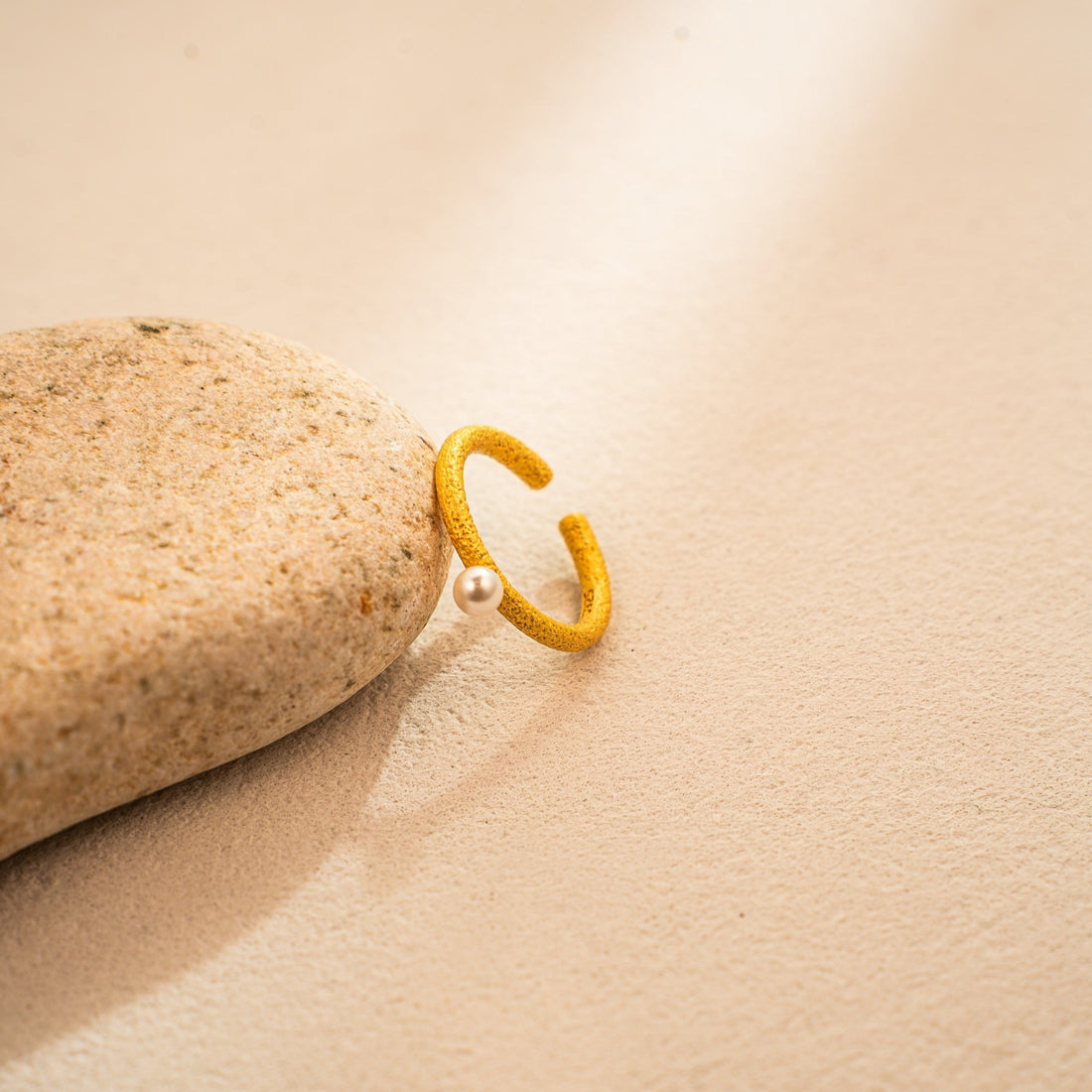 Sunset Moonlight Pearl Ring