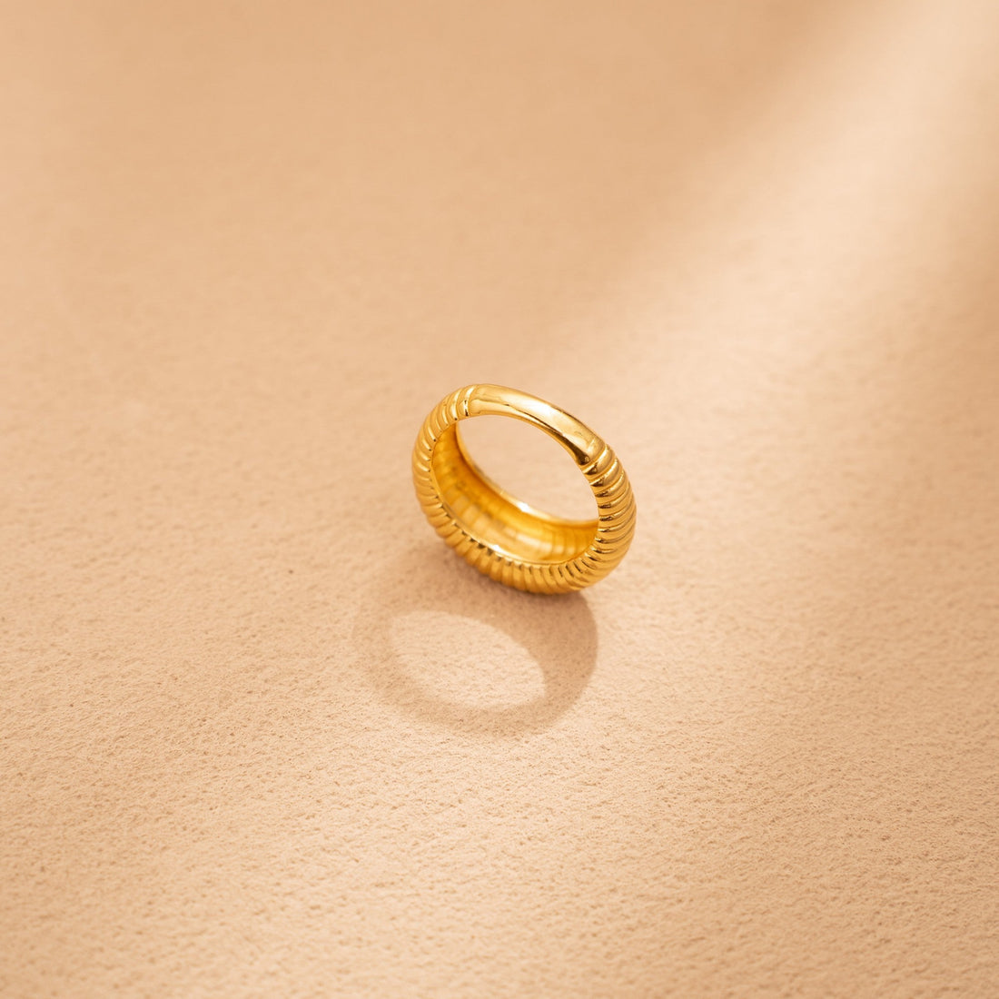 Sunlit Rhythm Ring