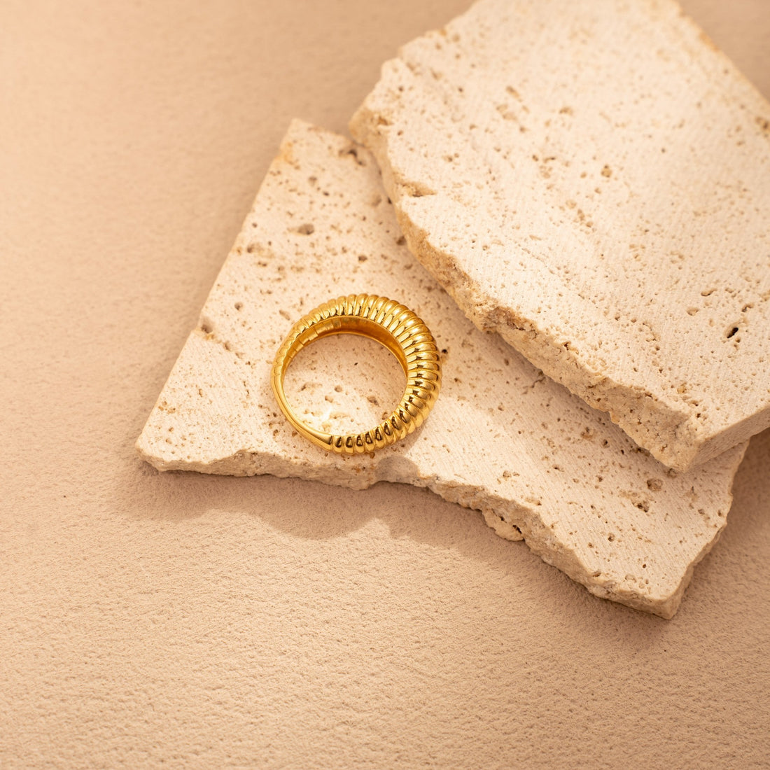 Sunlit Rhythm Ring