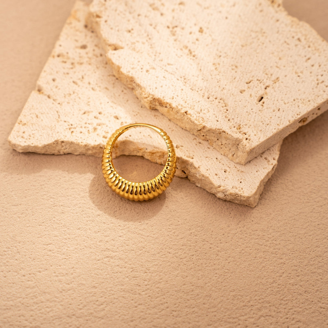 Sunlit Rhythm Ring
