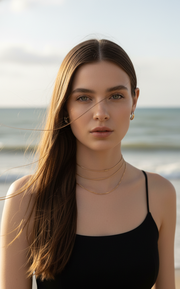 Architect Duo-Tone Earrings – 925 Silver with 18K Gold Plating