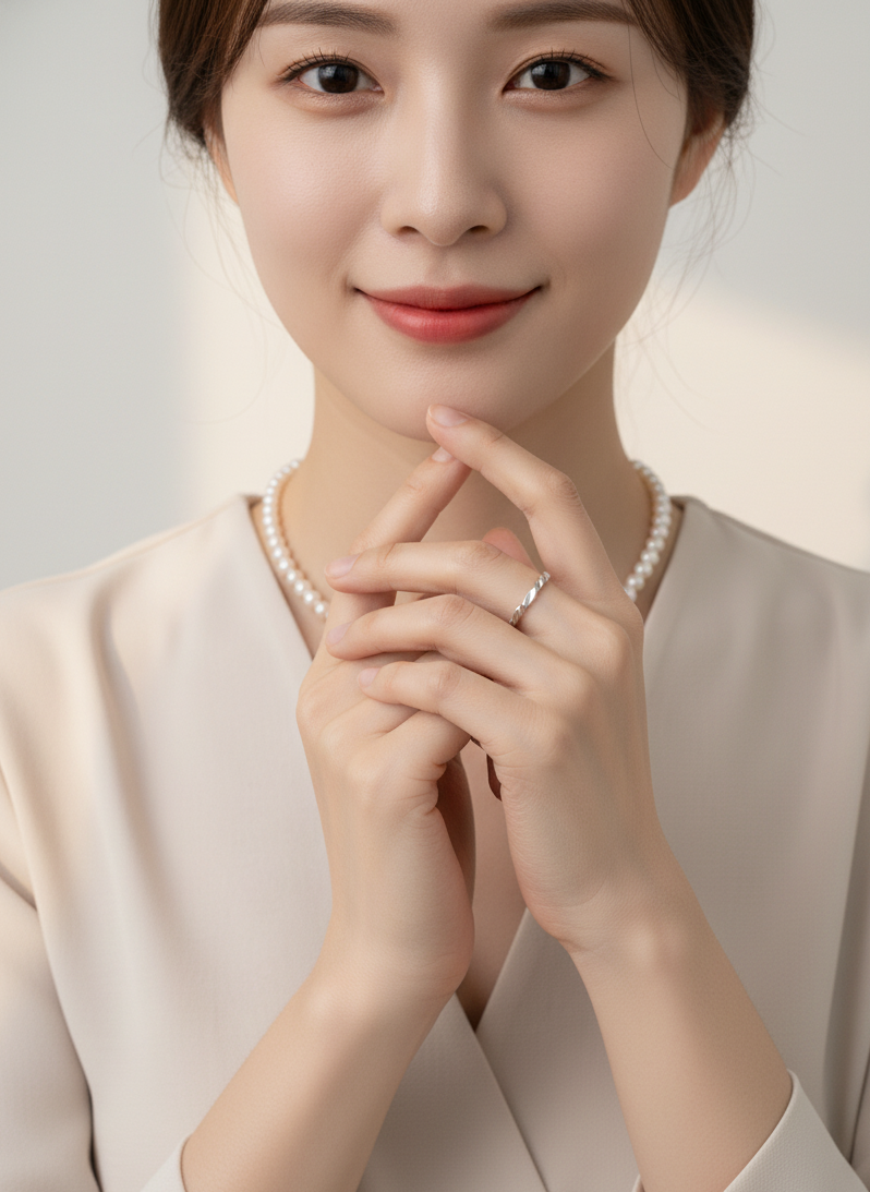 Twist of Light Adjustable Ring – 925 Silver with 18K Gold/White Gold Plating