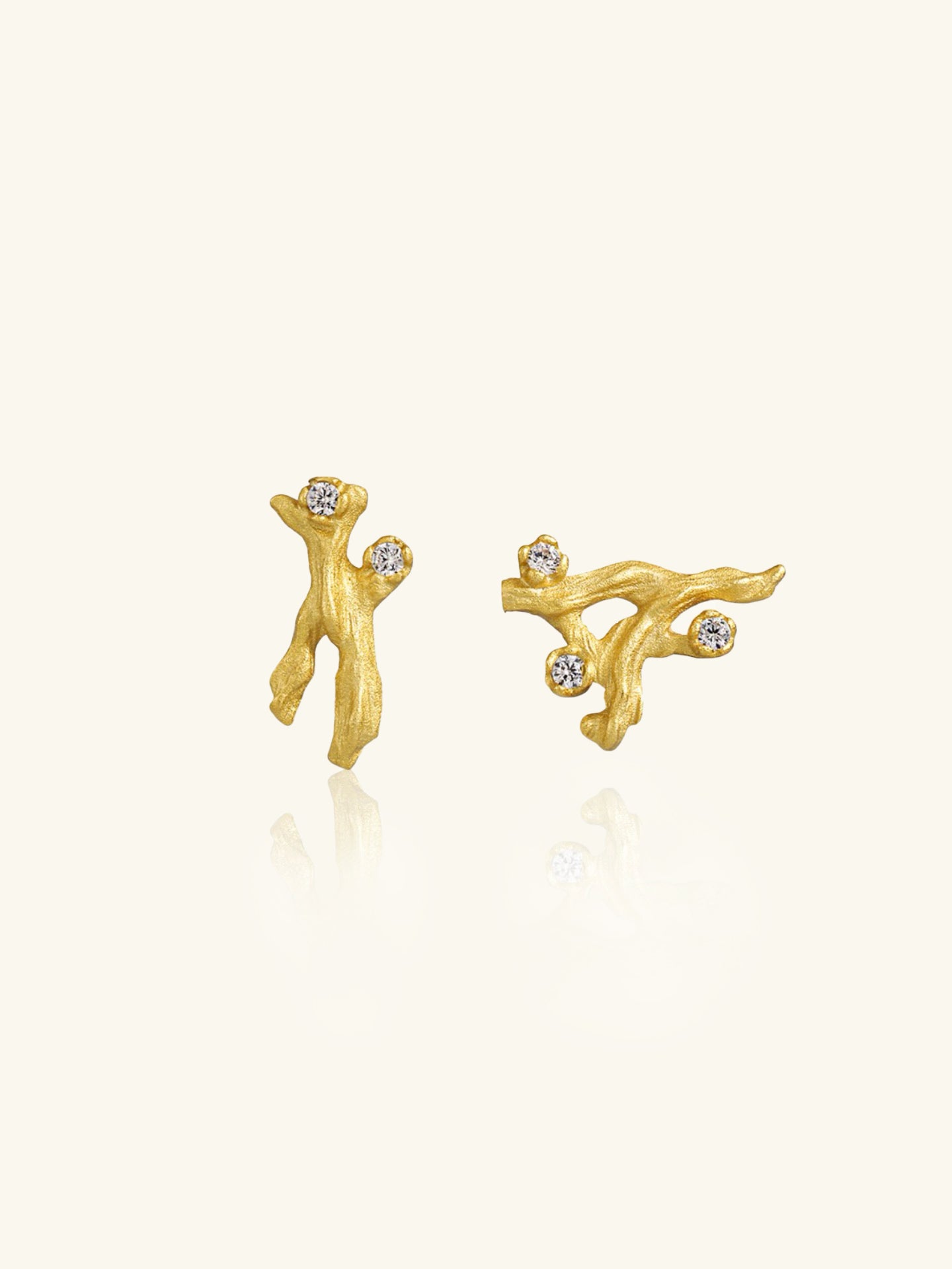 Dancing Silver Flame Earrings