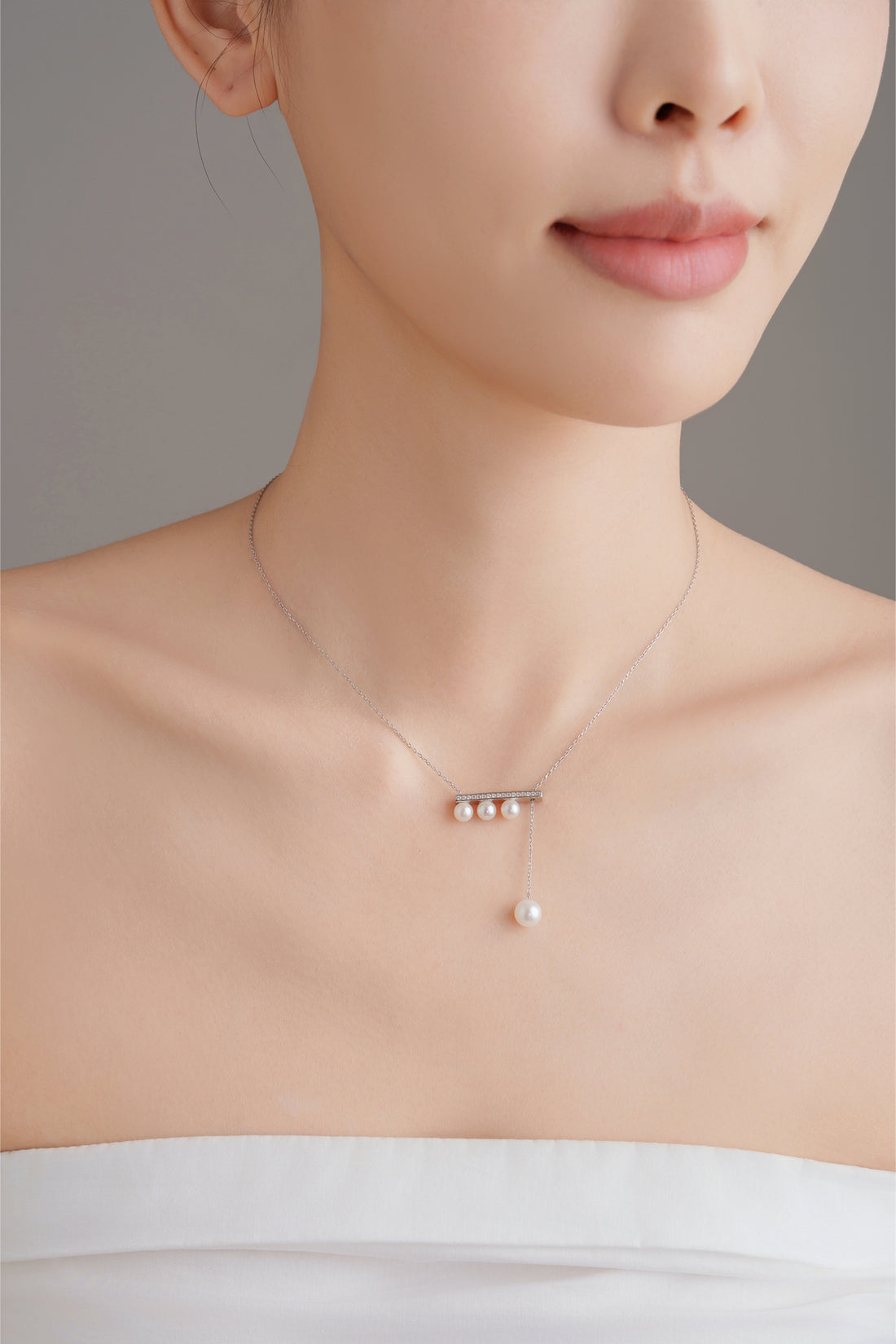 Four-Note Freshwater Pearl Necklace