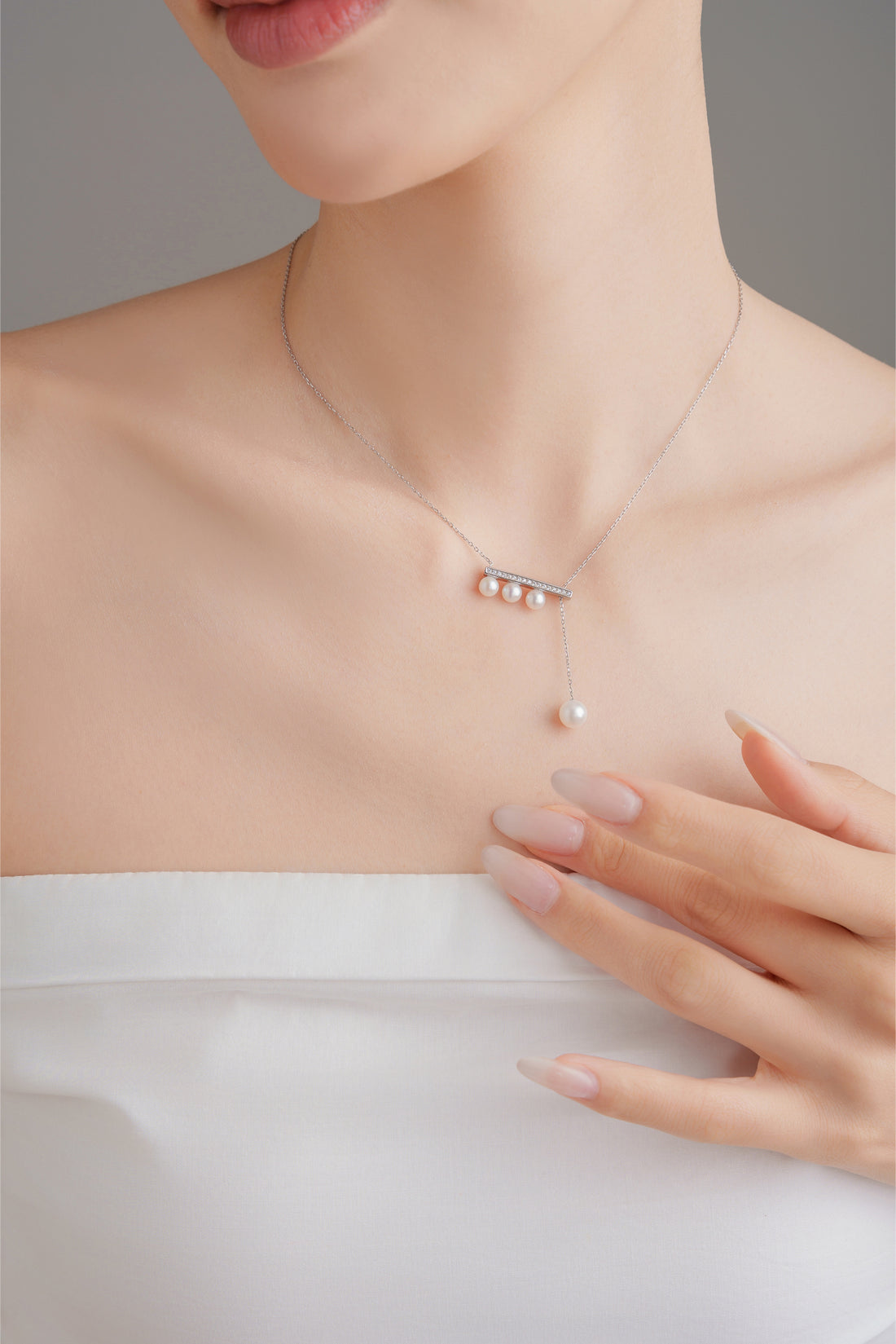 Four-Note Freshwater Pearl Necklace