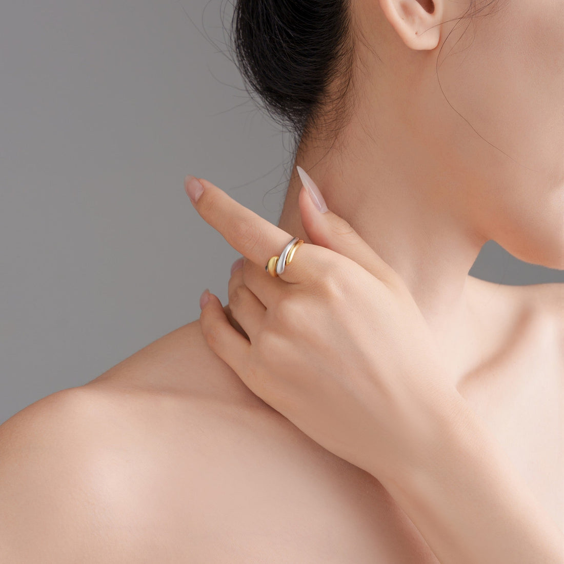 Echoes of Light ring（Platinum+Gold）