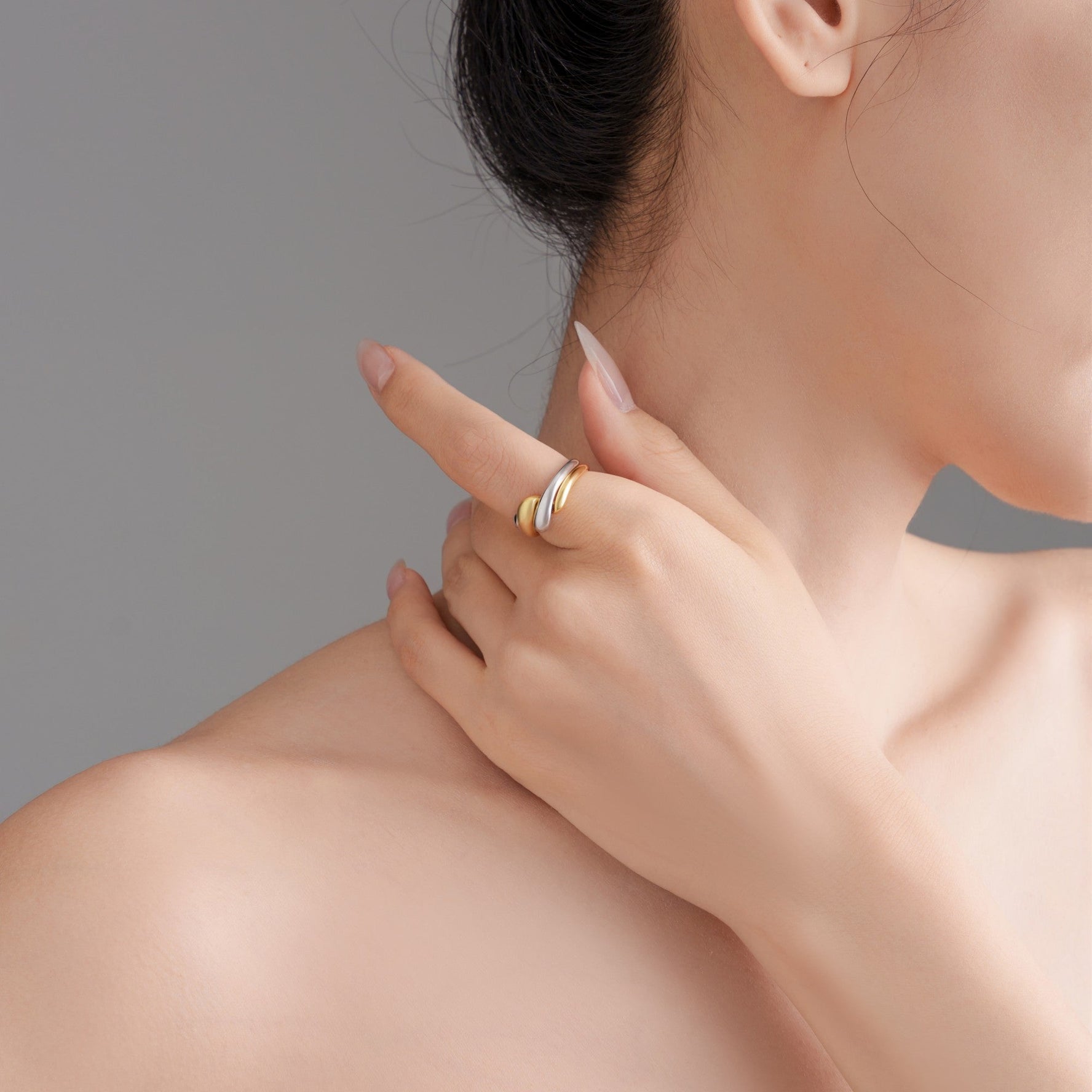 Echoes of Light ring（Platinum+Gold）