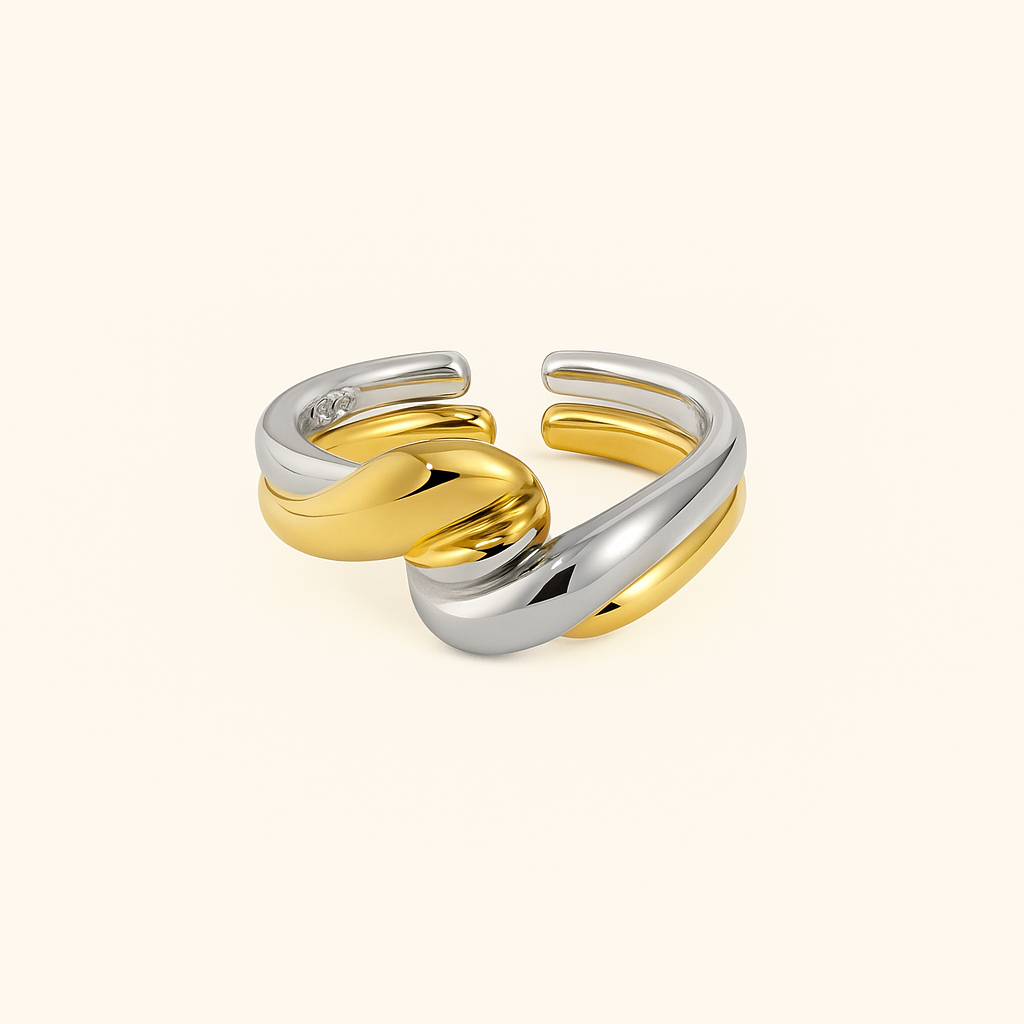 Echoes of Light ring（Platinum+Gold）
