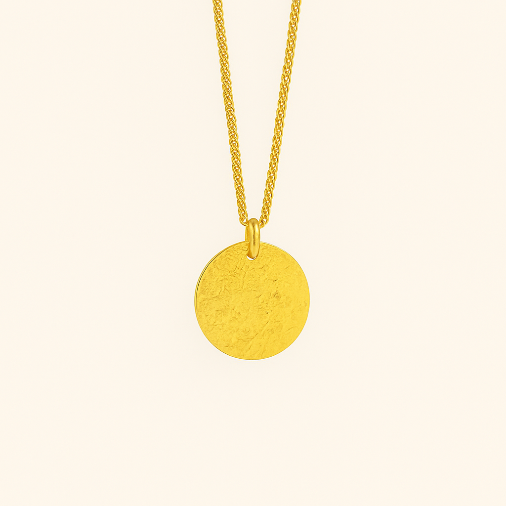 Halo Ripple Irregular necklace